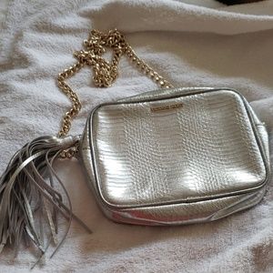 Silver Victoria Secret purse